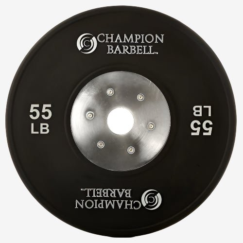 Champion Barbell Olympic Competition Bumper Plate – Black - Vital Gear