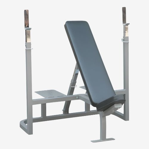 Champion Barbell Adjustable Incline Weight Bench with Spotter Platform - Vital Gear